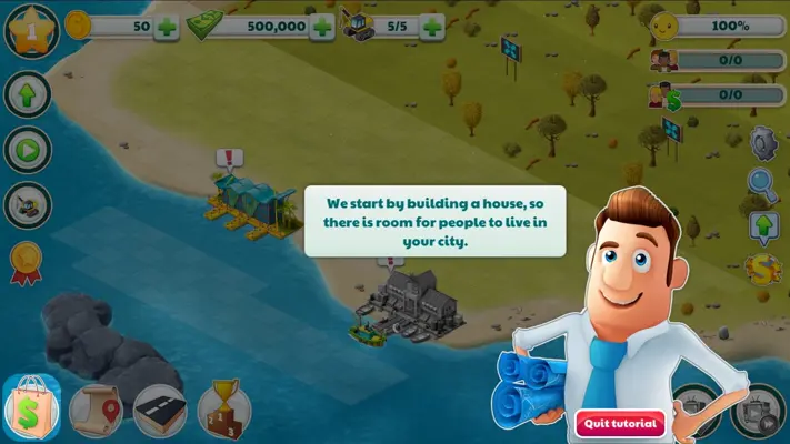 Town City - Village Building Sim Paradise android App screenshot 6